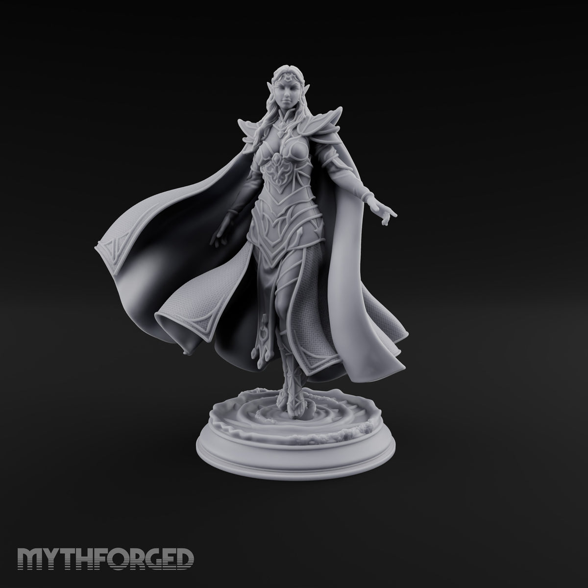 Moonless Above, Tides Below Elf Moon Priestess