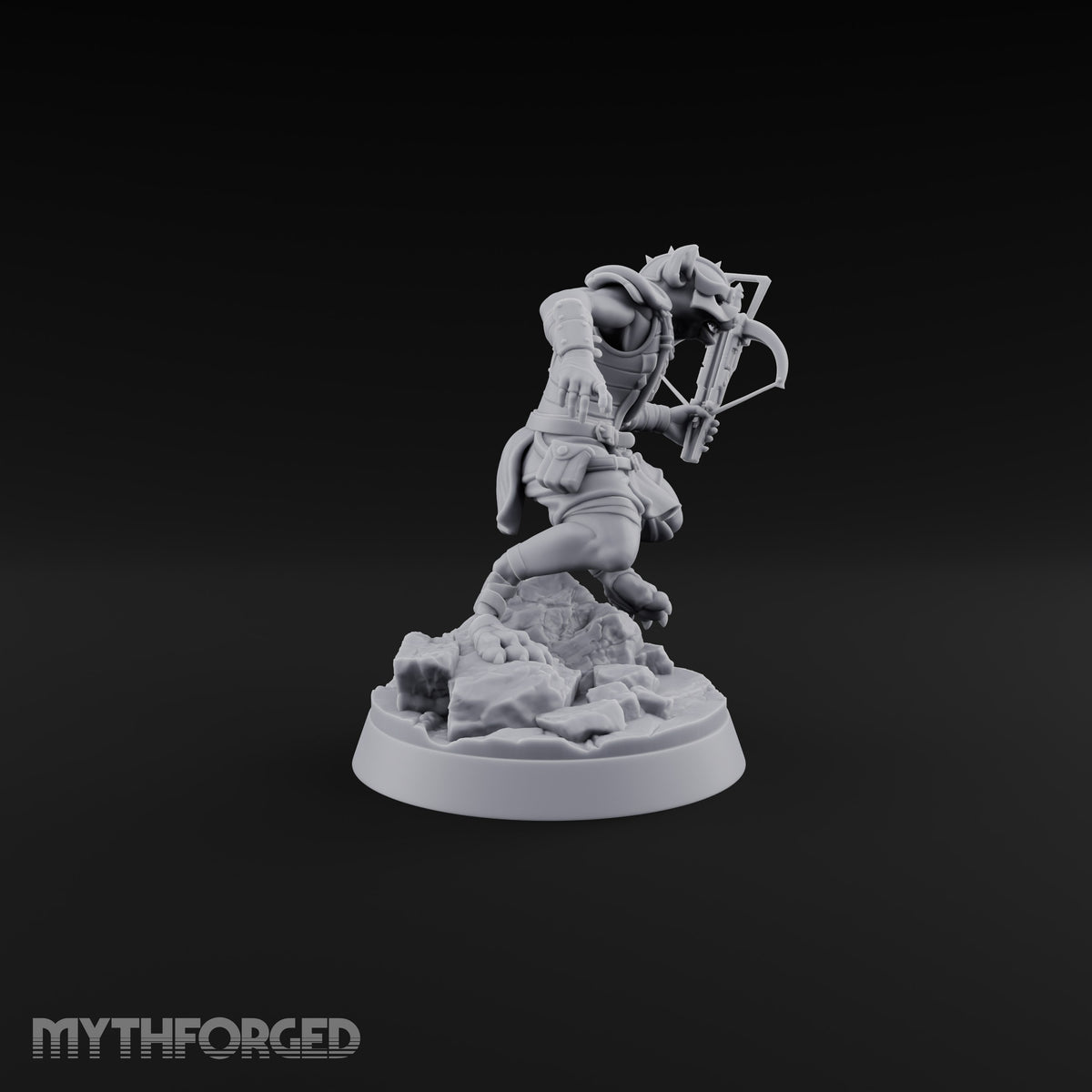 Hunting Pack Fans Out Gnoll Warrior B — Crossbow