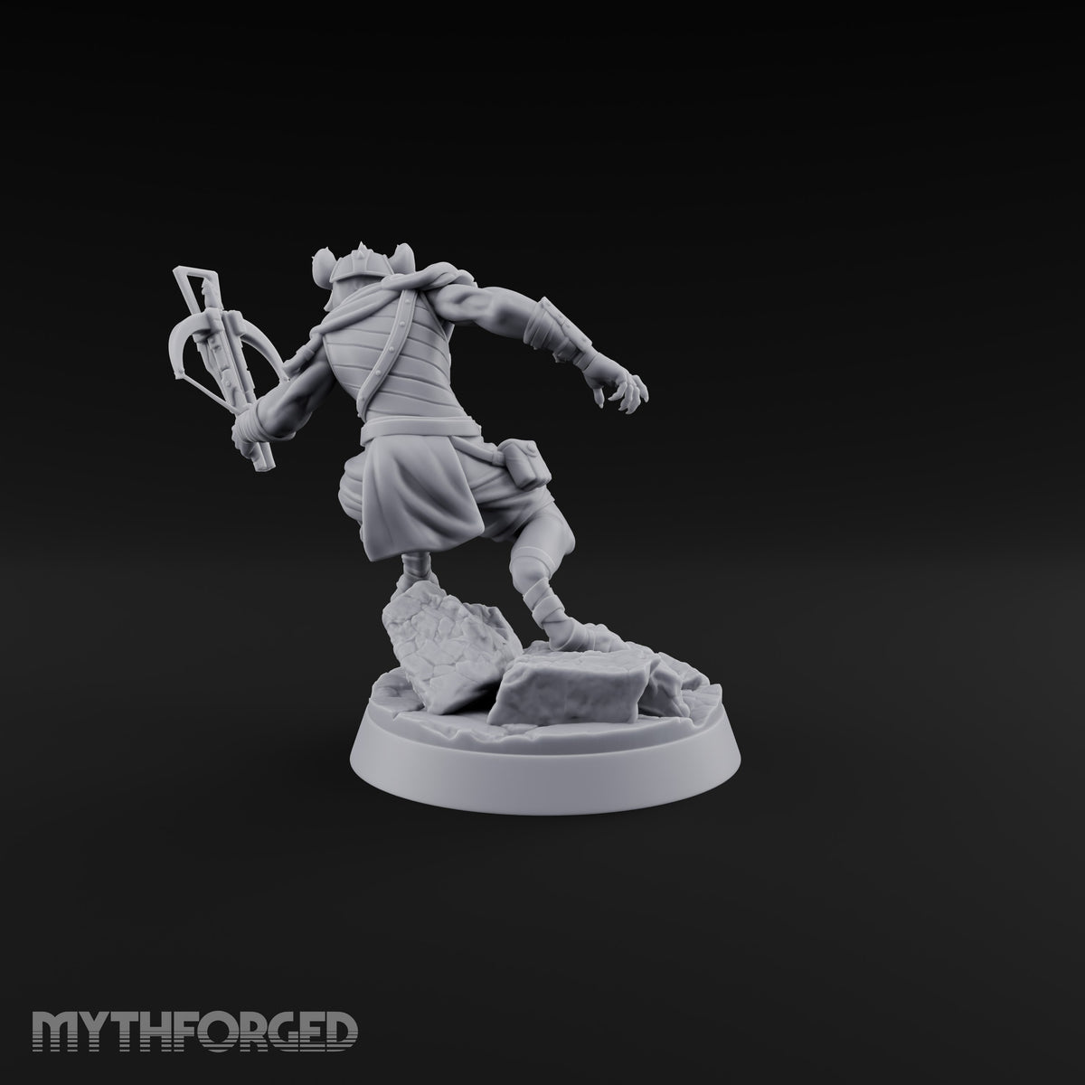 Hunting Pack Fans Out Gnoll Warrior B — Crossbow