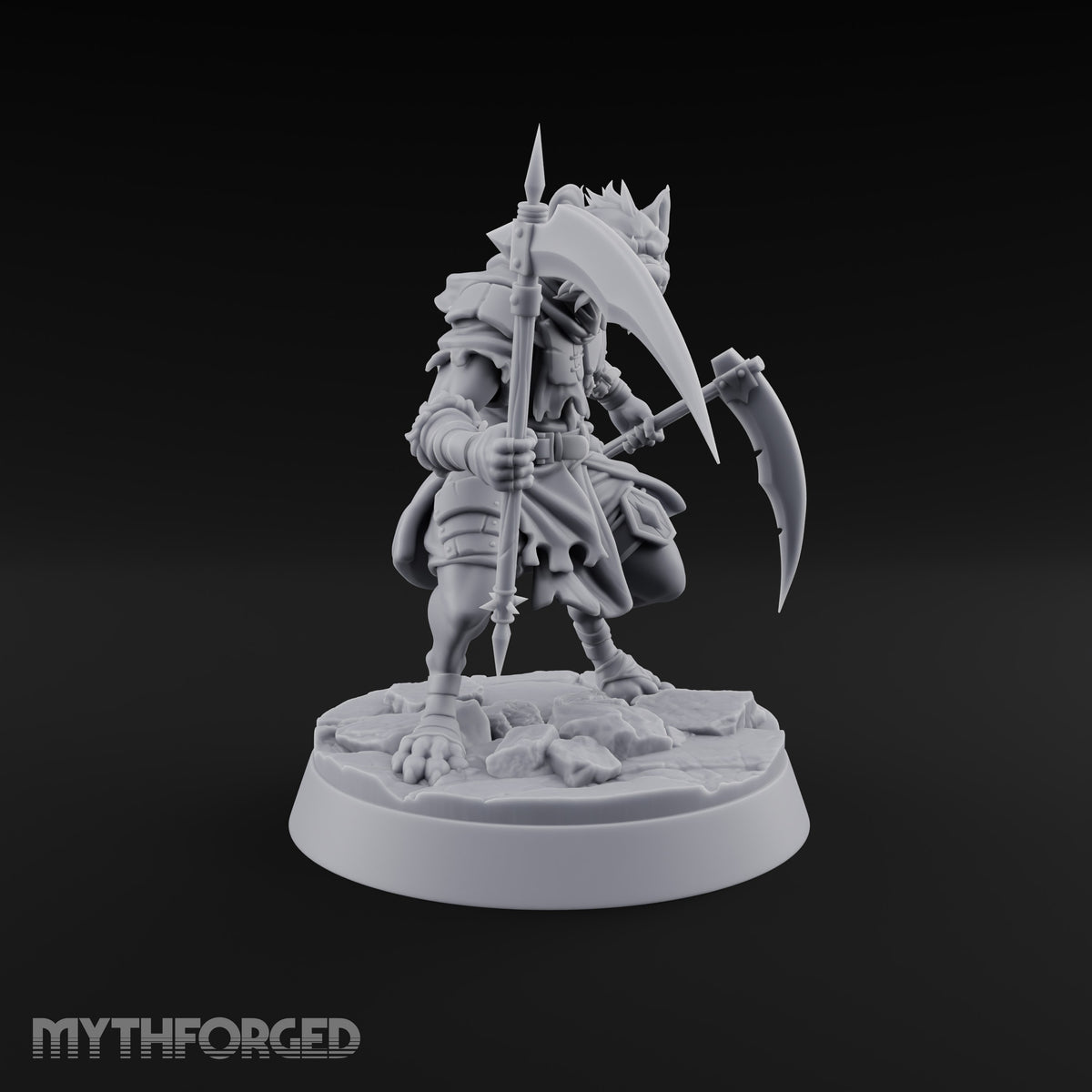 Hunting Pack Fans Out Gnoll Warrior C — Scythe & Sabre