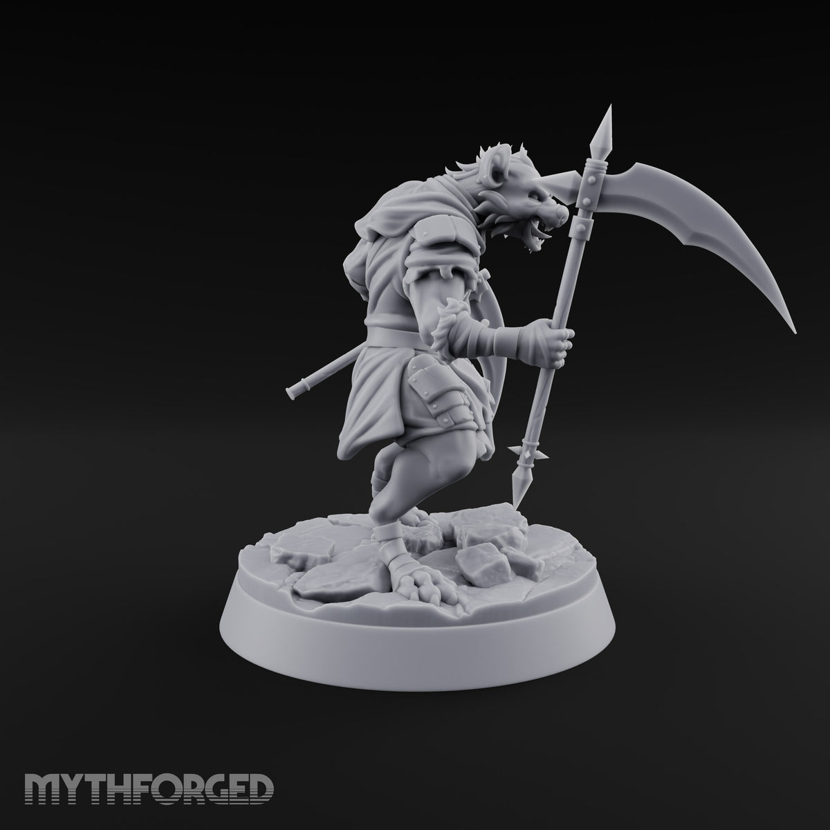 Hunting Pack Fans Out Gnoll Warrior C — Scythe & Sabre