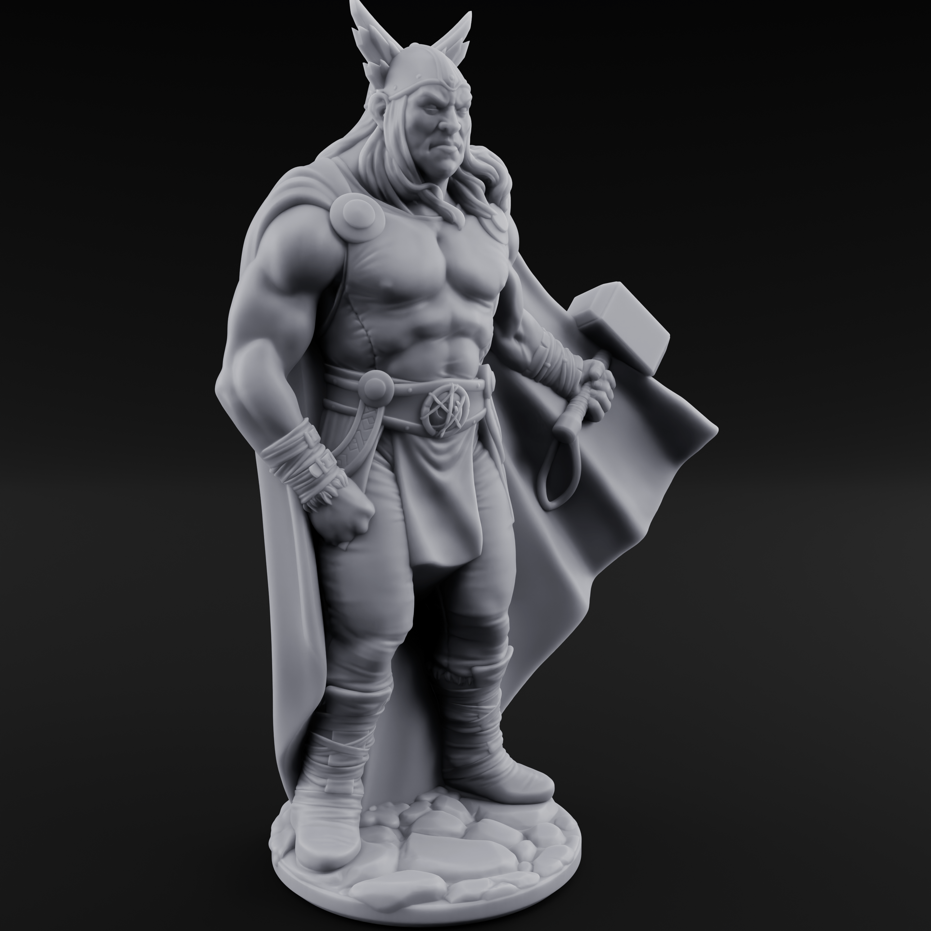 Cape Billowing God Of Thunder