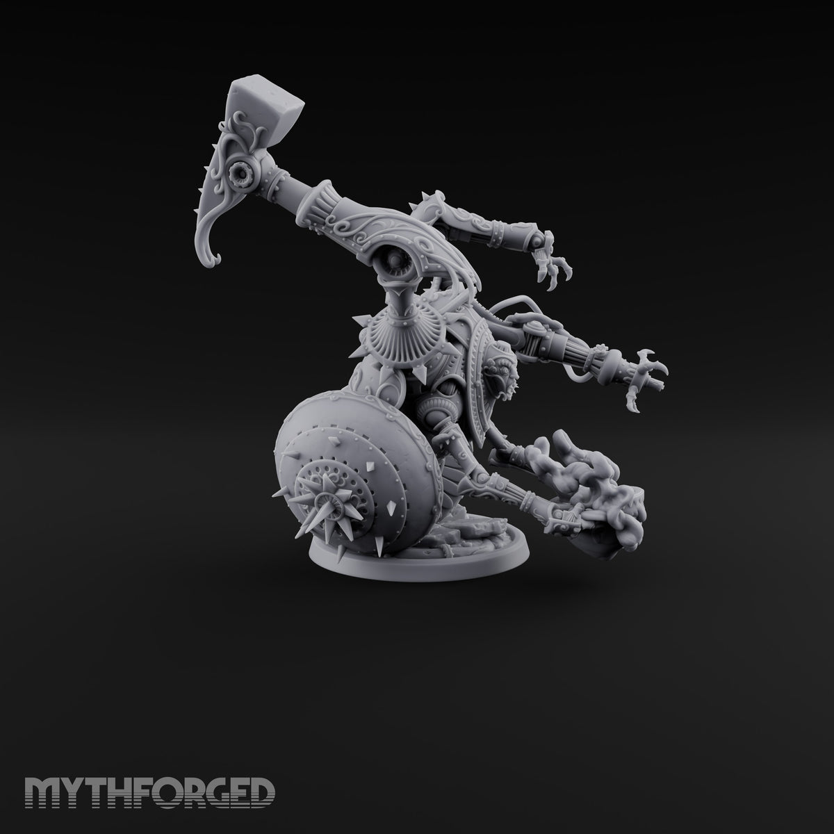 Spiked Wheel, Spiked Mood Warforged Wheeled Automatons — C