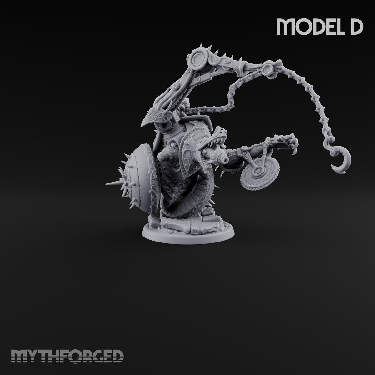 Spiked Wheel, Spiked Mood Warforged Wheeled Automatons — D