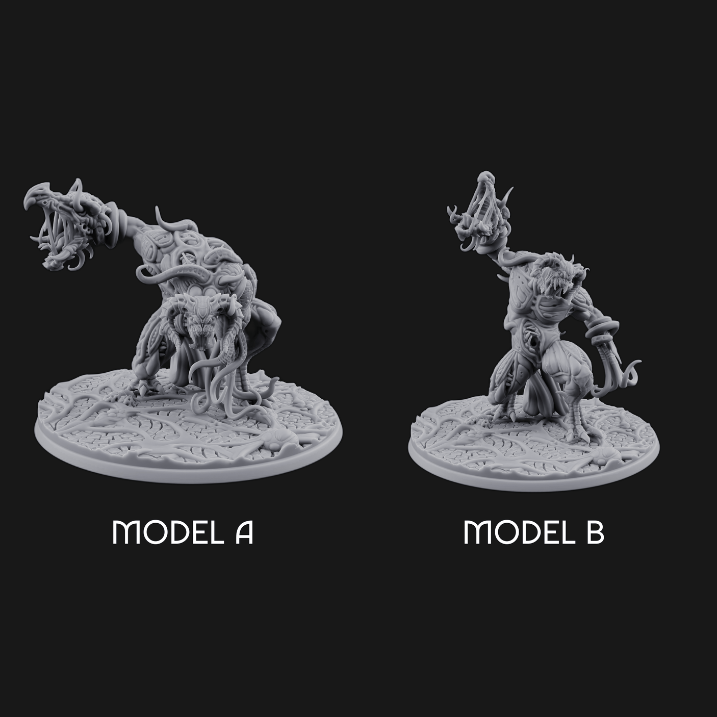Tentacles Writhing Star Spawn Despoilers Miniature for Dungeons and Dragons, Pathfinder or other TTRPGs