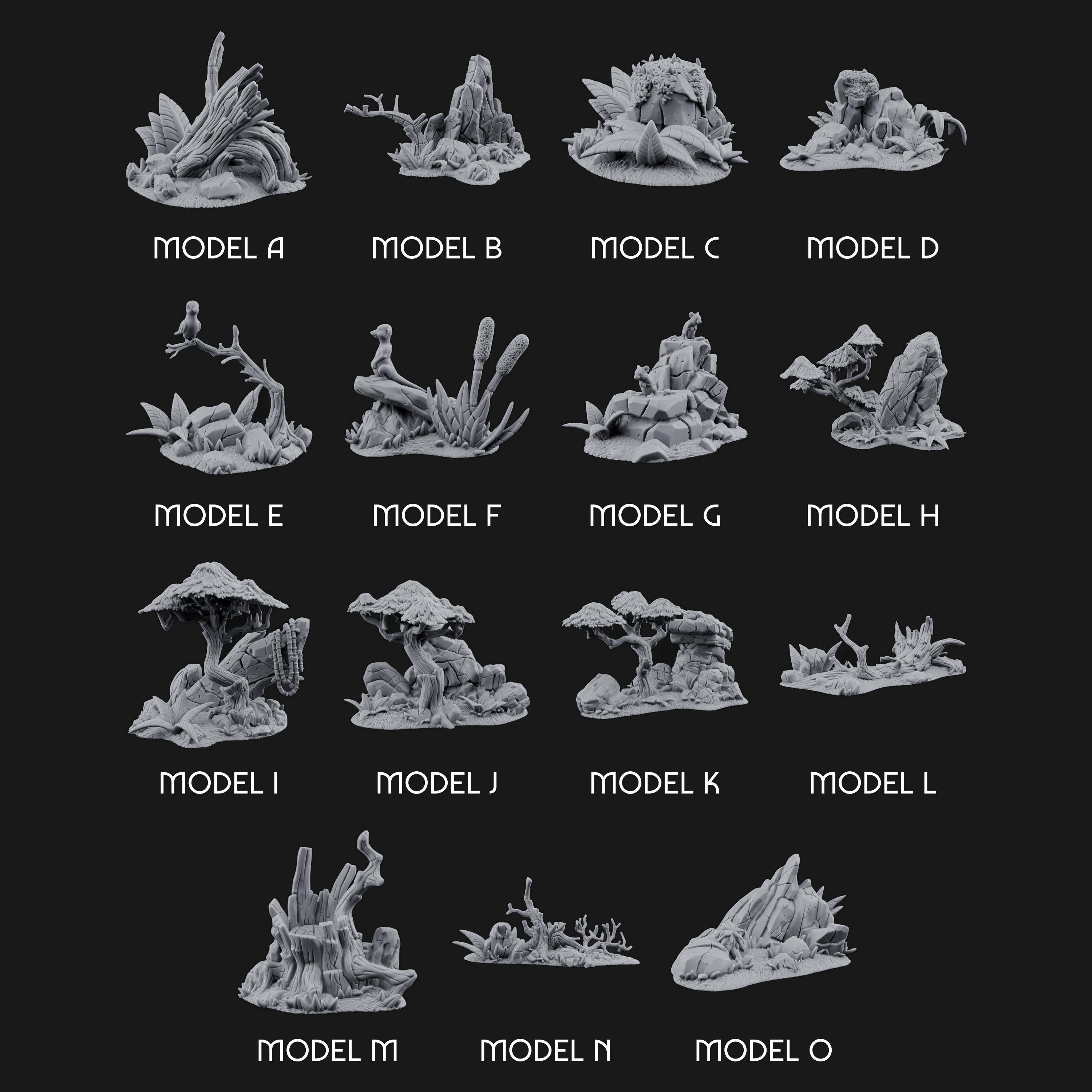 Sunbaked Desert Foliage