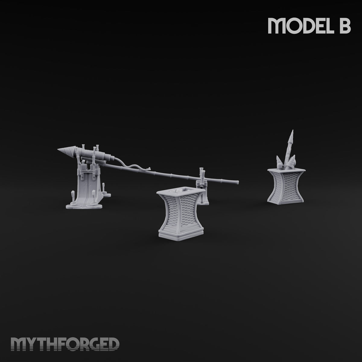 Boom Service Wooden Gunpowder Shop Terrain Set — B