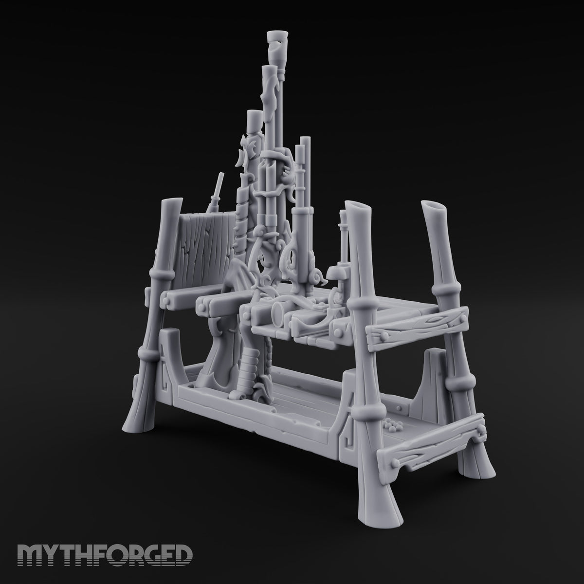 Boom Service Wooden Gunpowder Shop Terrain Set — D