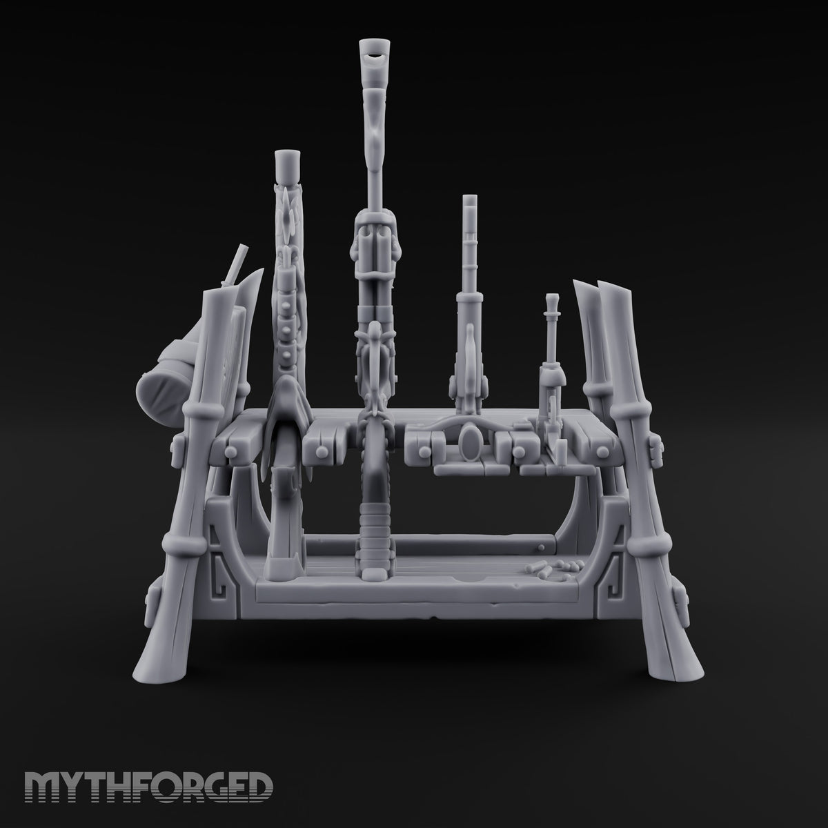 Boom Service Wooden Gunpowder Shop Terrain D