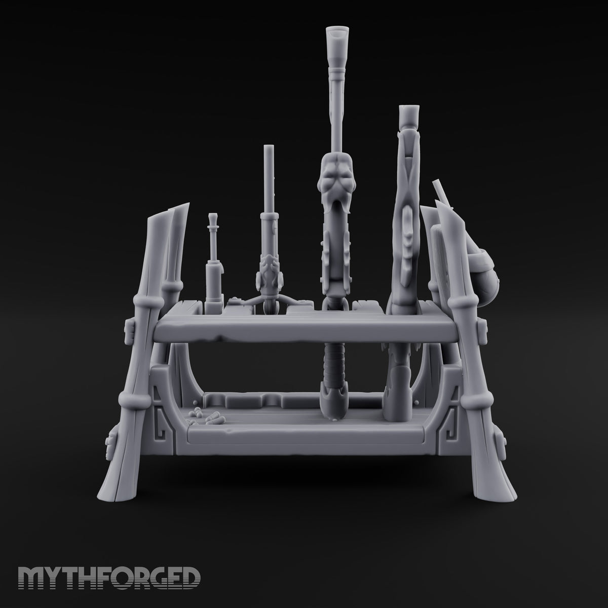 Boom Service Wooden Gunpowder Shop Terrain D
