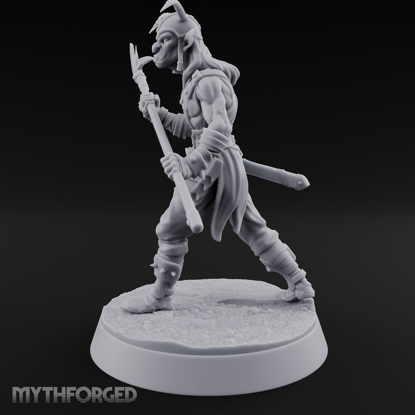 Halberd Charging Hobgoblin Guard gallery 7