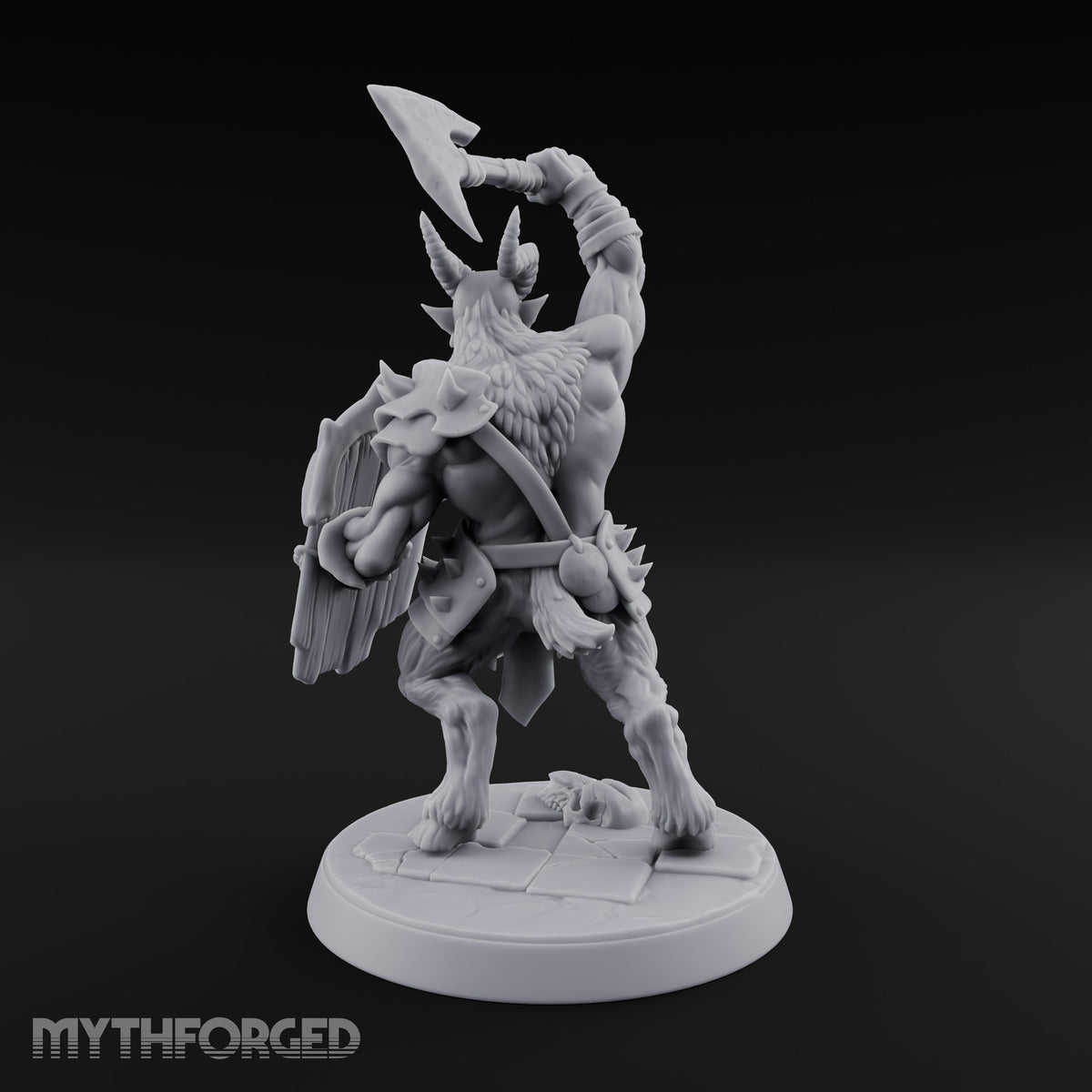 Mustered for the Raid Beastman Marauder B — Without
