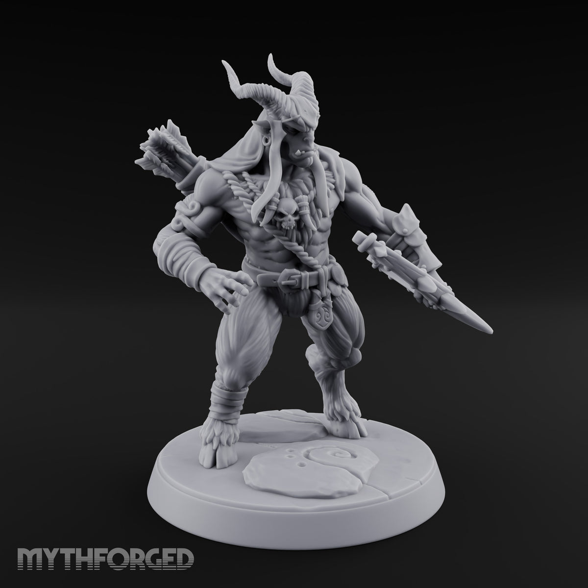Mustered for the Raid Beastman Marauders — C · With