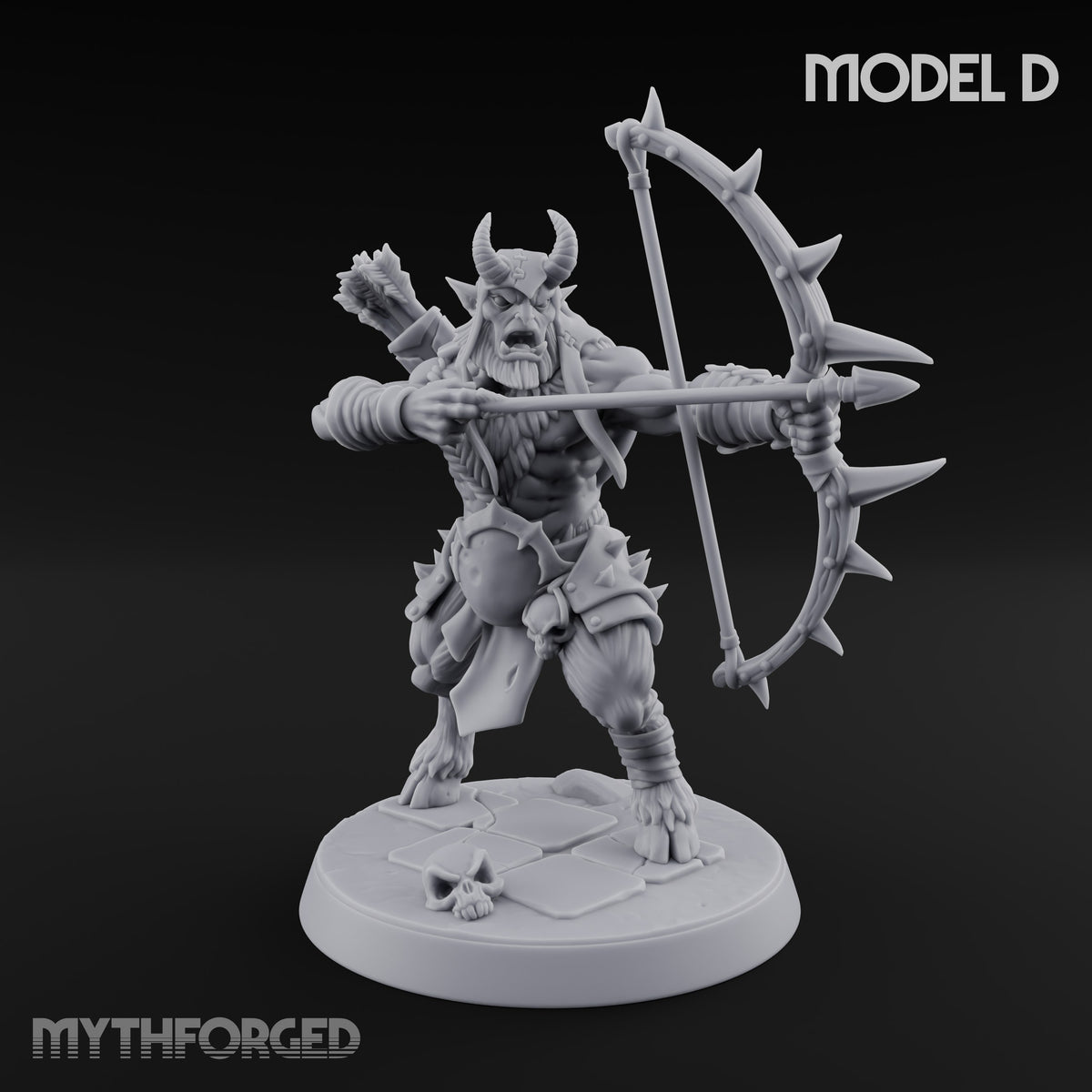 Mustered for the Raid Beastman Marauders — D · With