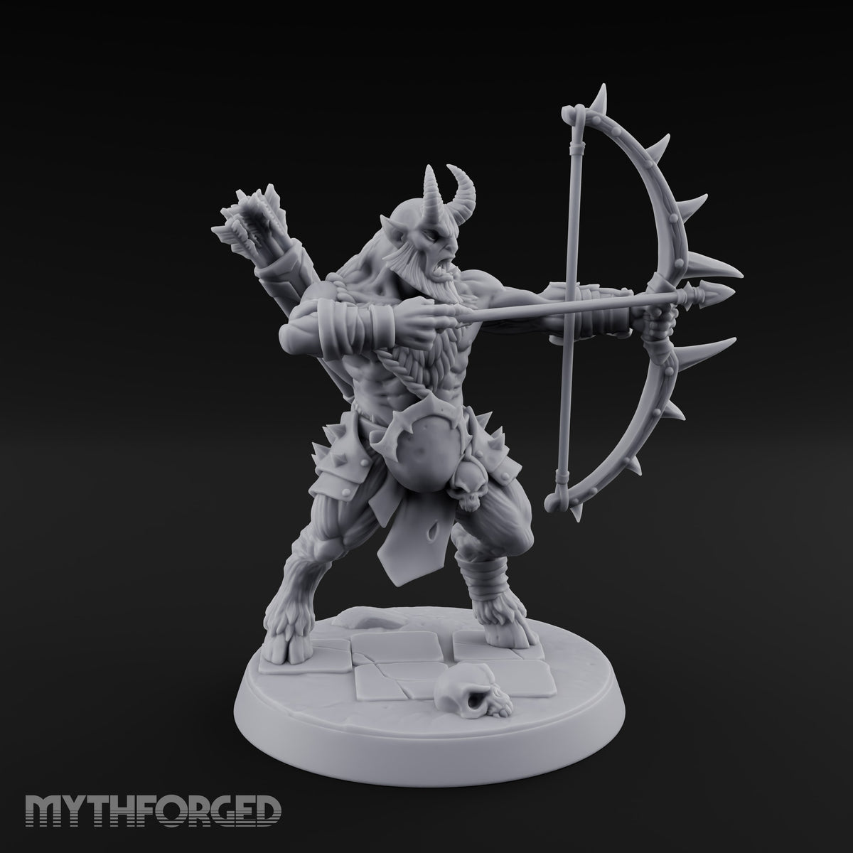 Mustered for the Raid Beastman Marauder D — Without