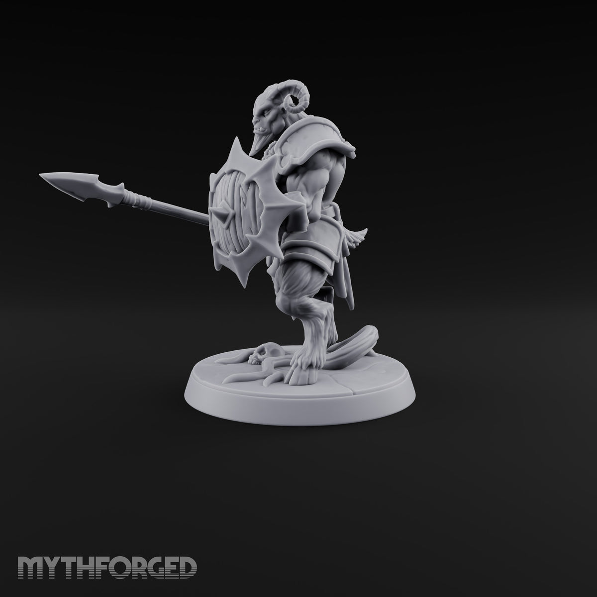 Mustered for the Raid Beastman Marauder E — Without