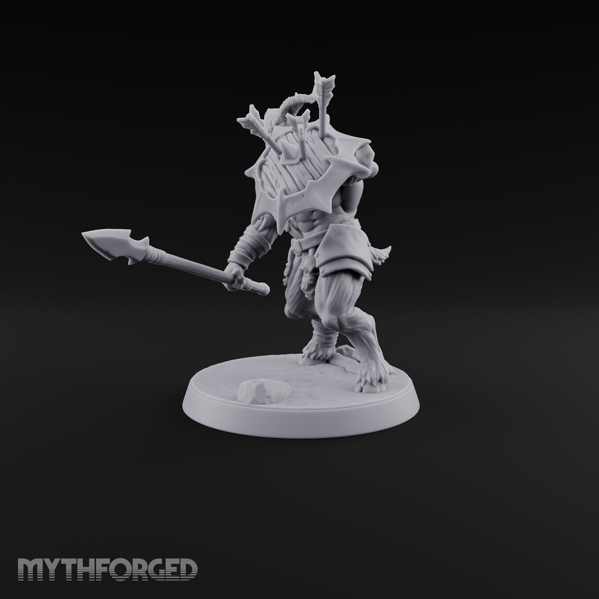 Mustered for the Raid Beastman Marauder F — With