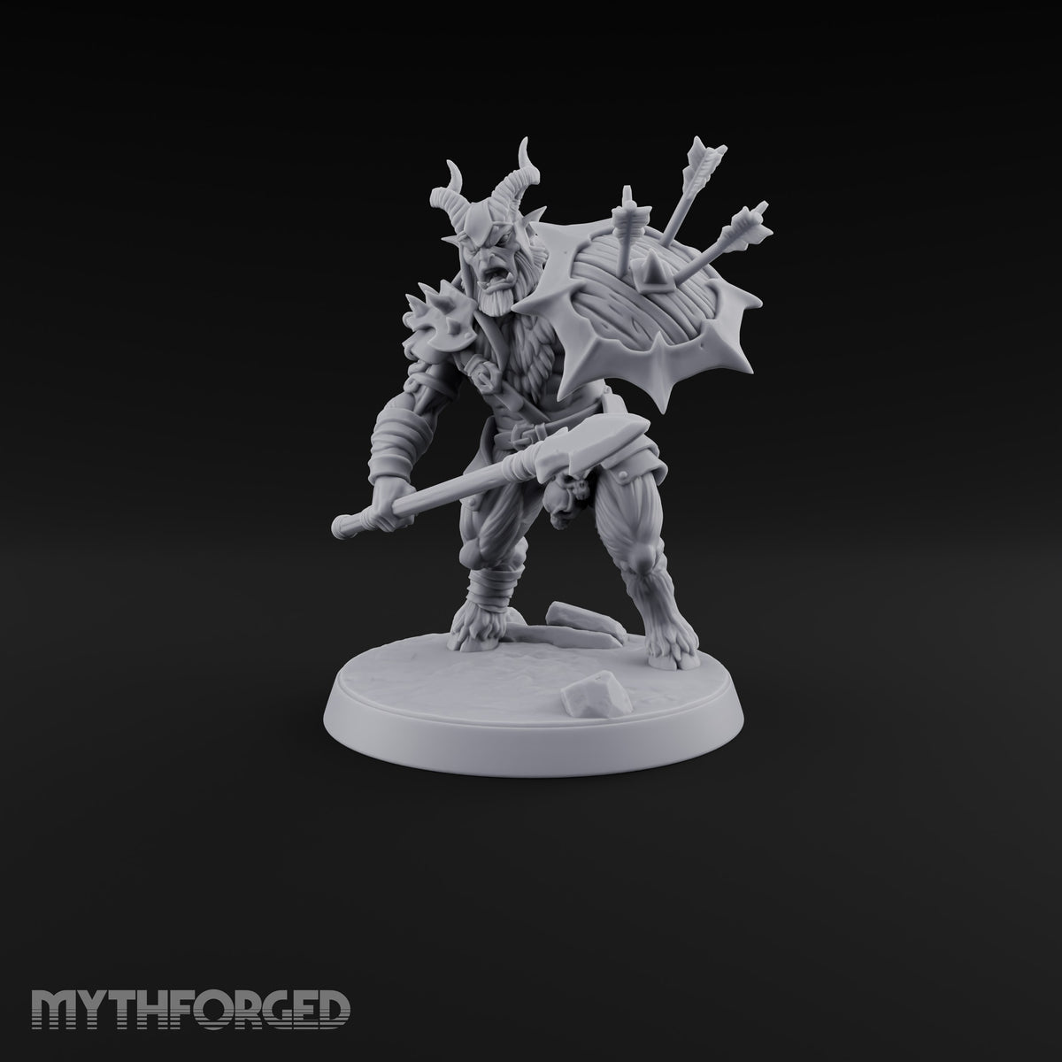 Mustered for the Raid Beastman Marauder F — With