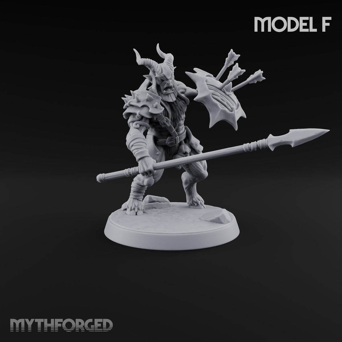 Mustered for the Raid Beastman Marauder F — With