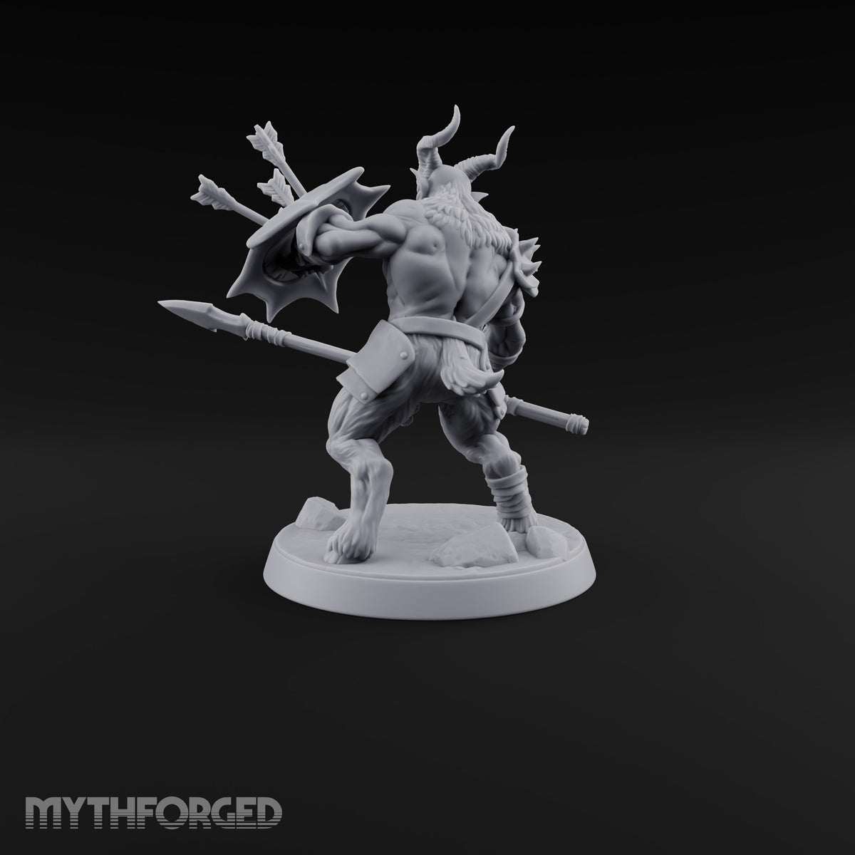 Mustered for the Raid Beastman Marauder F — Without