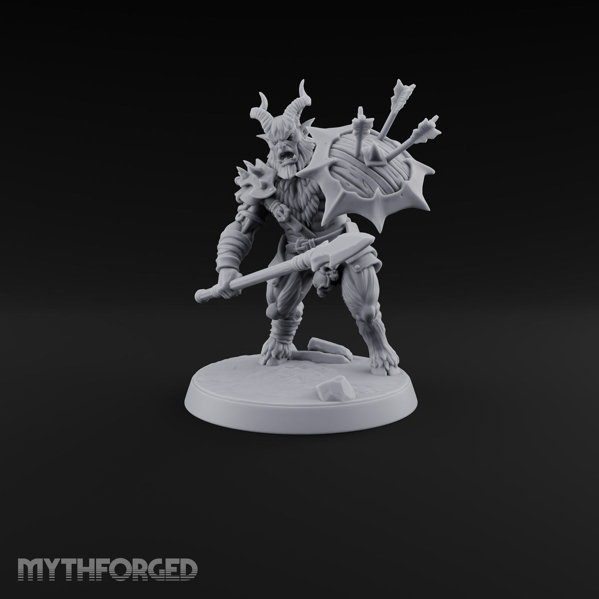 Mustered for the Raid Beastman Marauder F — Without