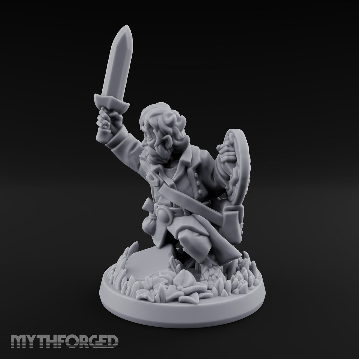 Small Folk, Big Appetite for Trouble Halfling Adventurer A
