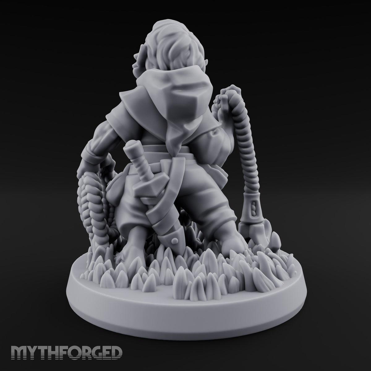 Small Folk, Big Appetite for Trouble Halfling Adventurer D