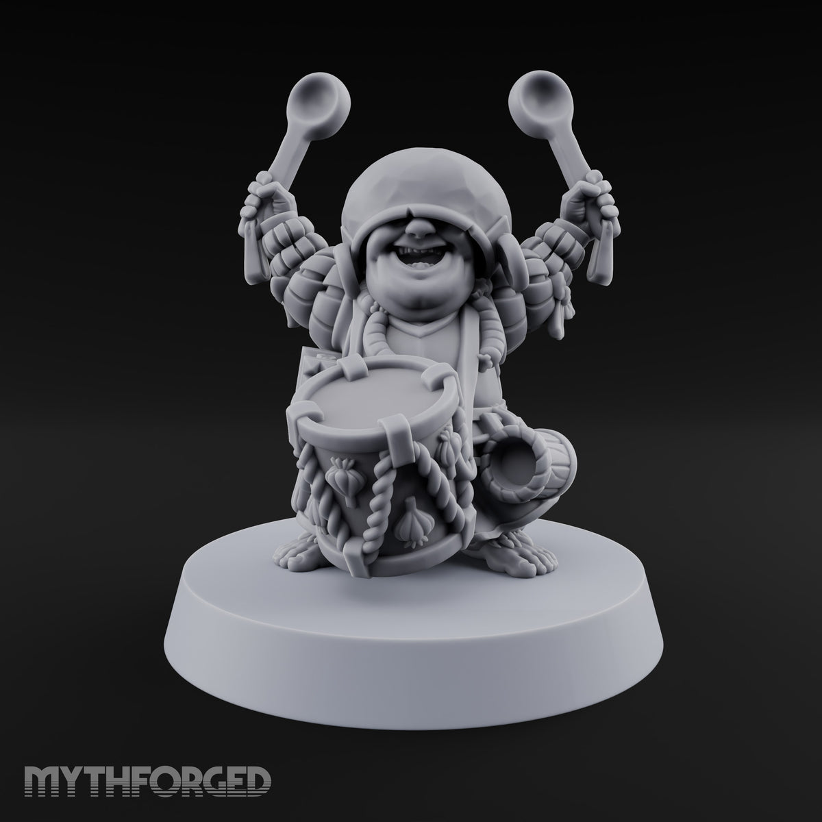 Wooden Spoons, Full Orchestra Halfling Drummer