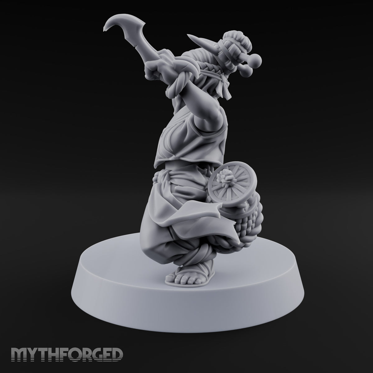 Face Covered, Basket Full Halfling Rogue — Masked · Claws