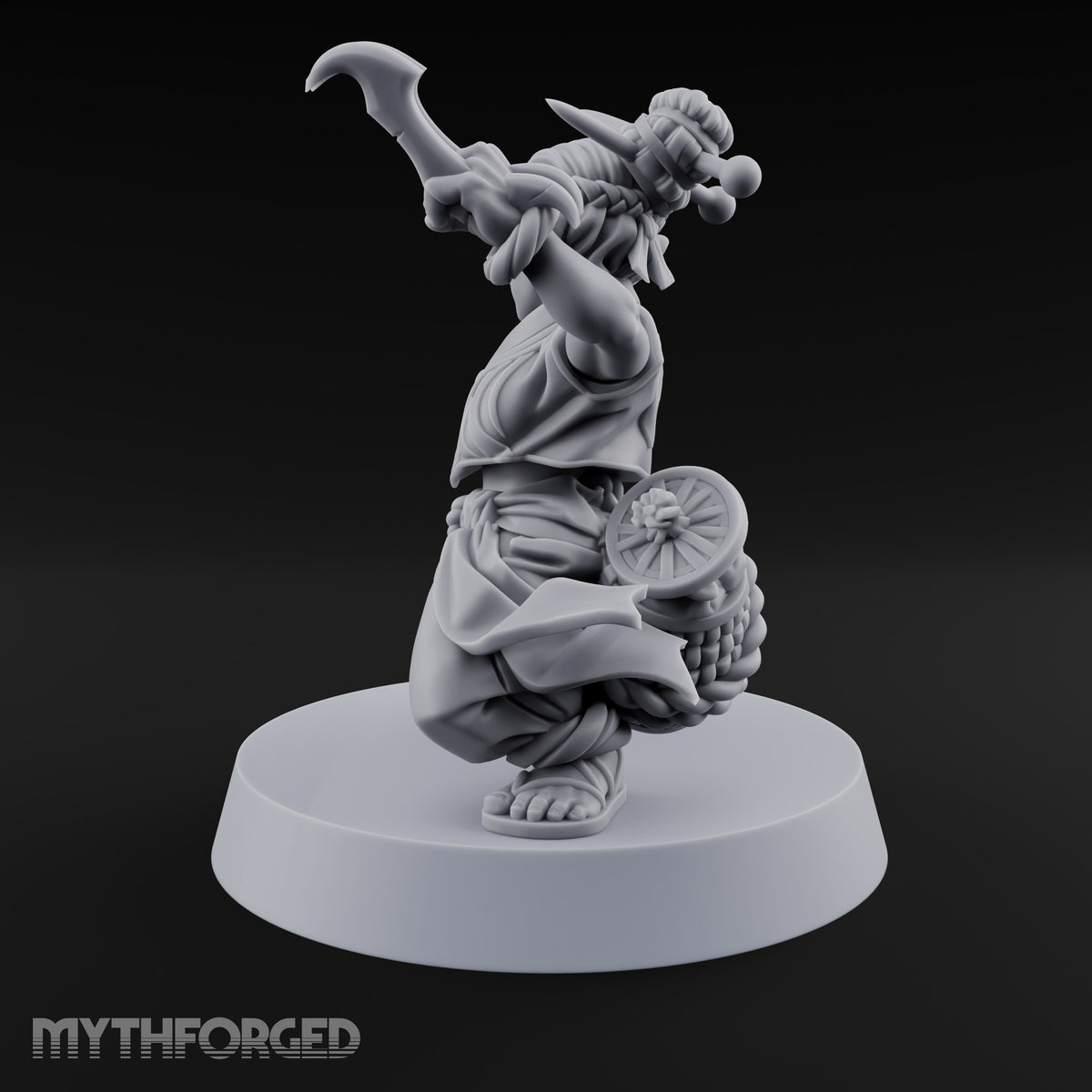 Face Covered, Basket Full Halfling Rogue — Unmasked · Claws
