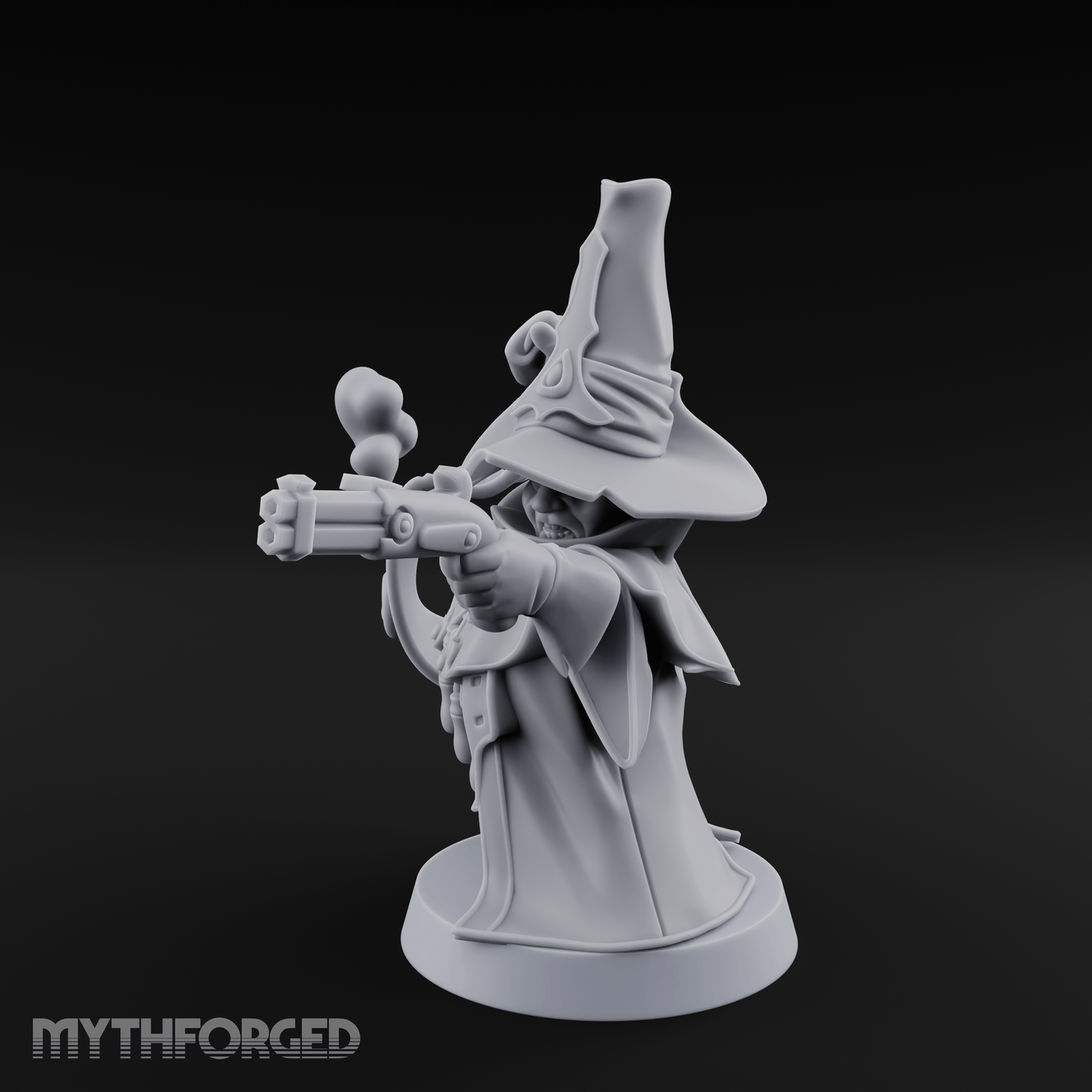 Aiming Down The Sights Halfling Inquisitor Miniature for Dungeons and Dragons, Pathfinder or other TTRPGs