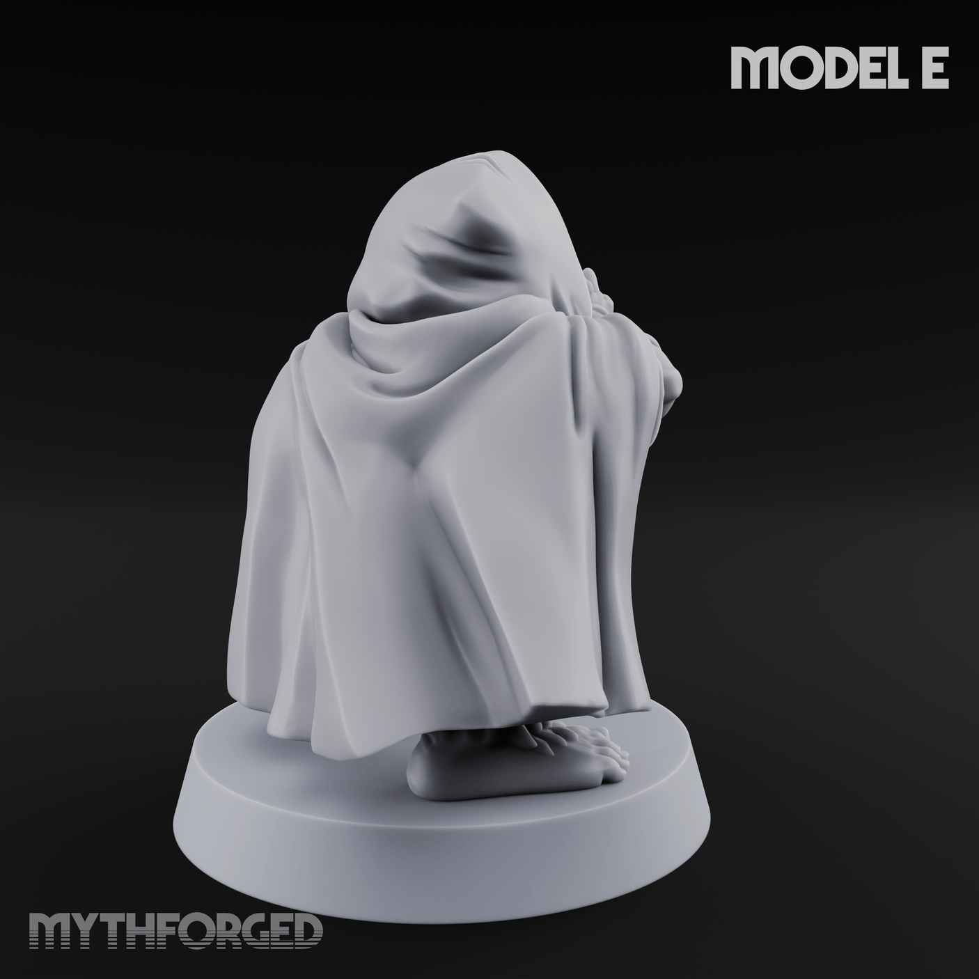 Ready To Fling Halfling Slingers E Miniature for Dungeons and Dragons, Pathfinder or other TTRPGs