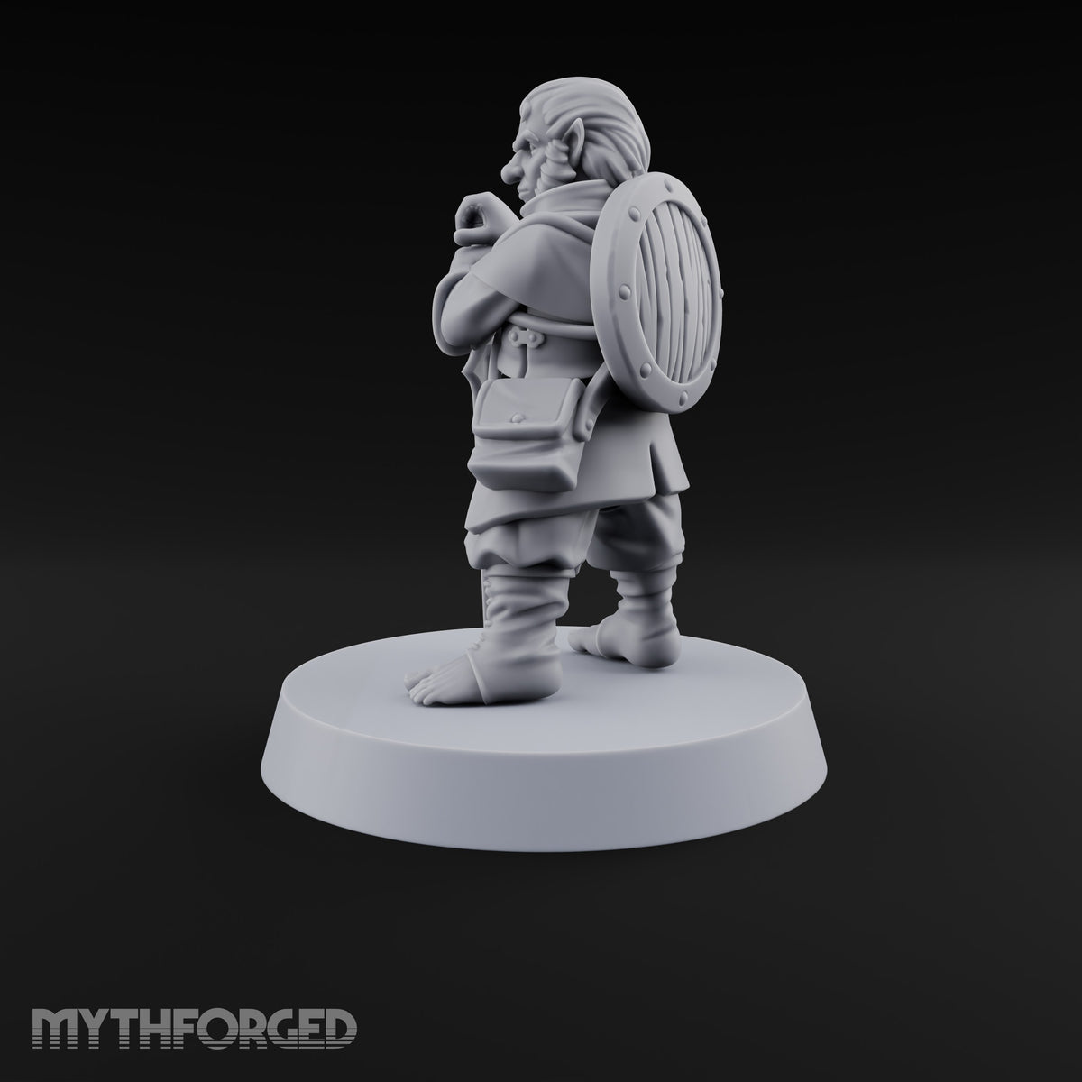 The Watchfire Calls Them Forward Halfling Soldier A