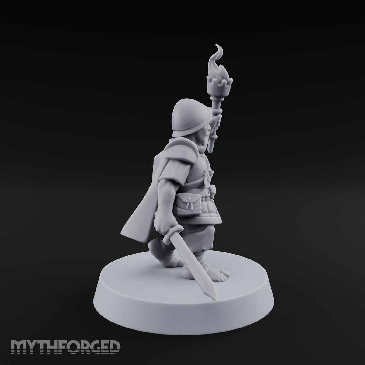 The Watchfire Calls Them Forward Halfling Soldier B