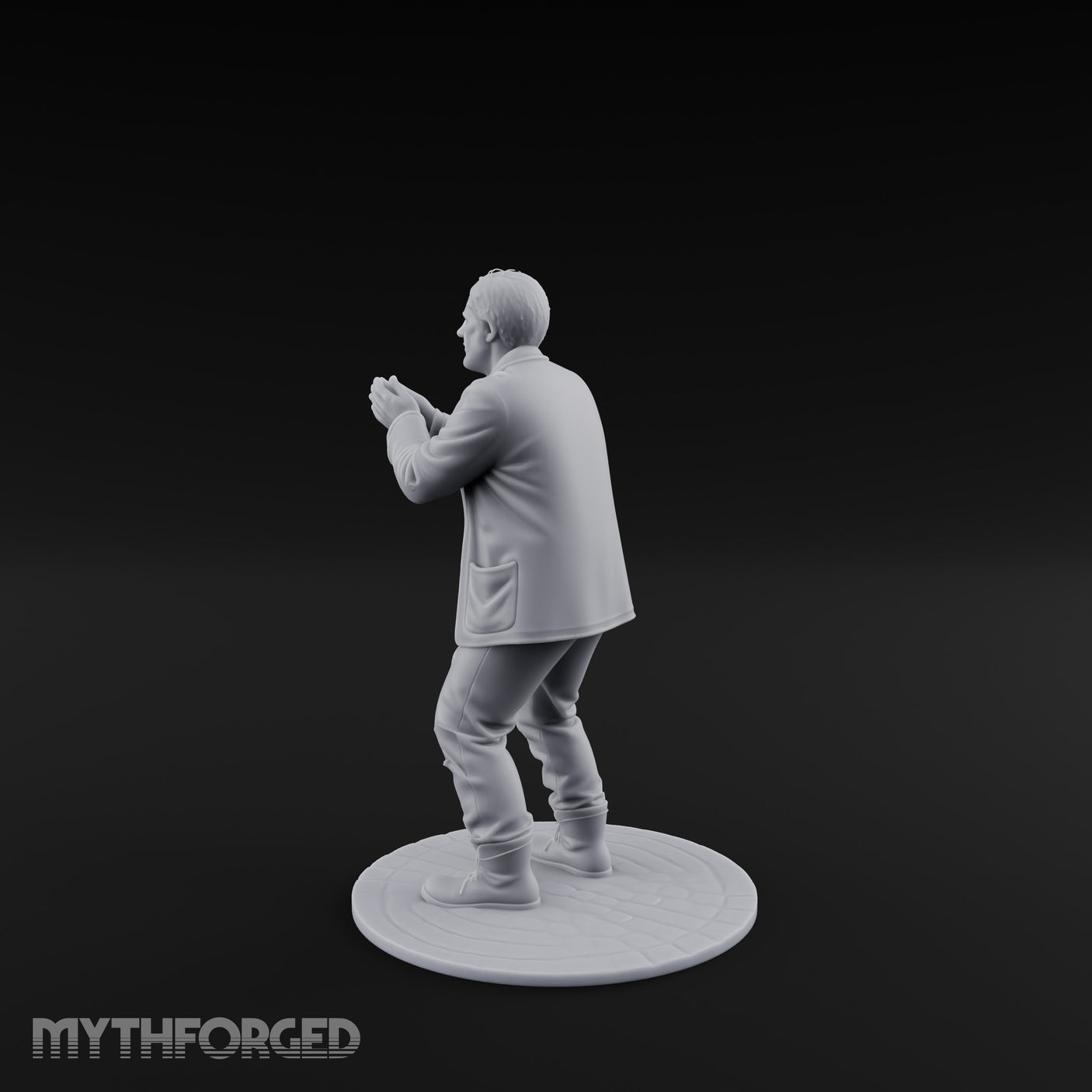 Hands Shackled Human Prisoner Miniature for Dungeons and Dragons, Pathfinder or other TTRPGs