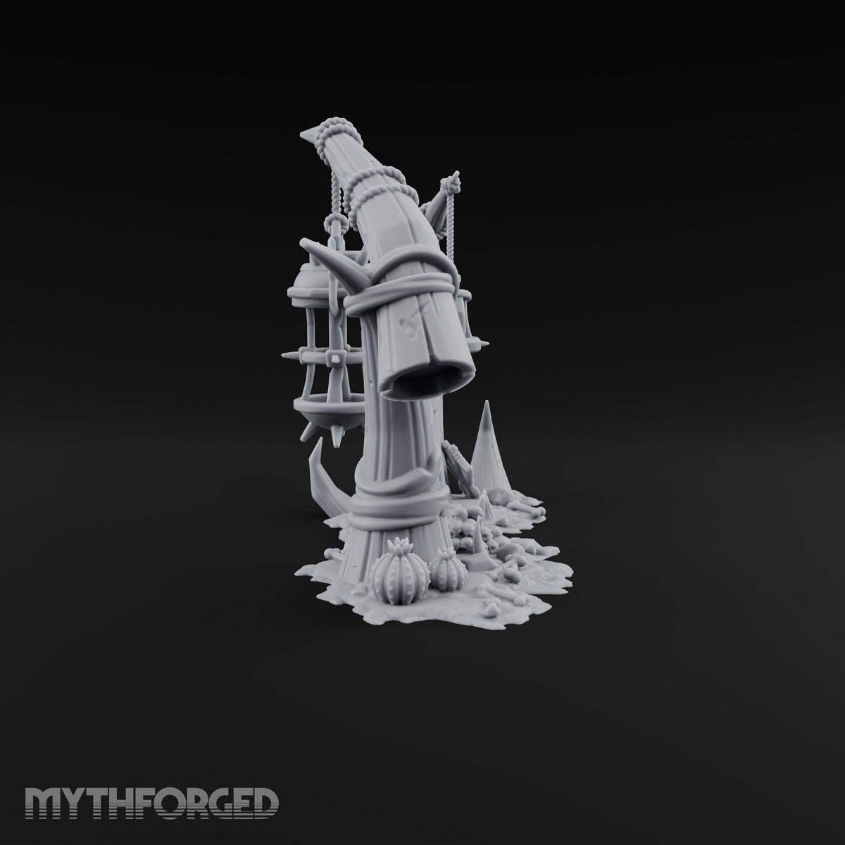 Where the Badlands Grow Teeth Horned Badlands Terrain Piece A