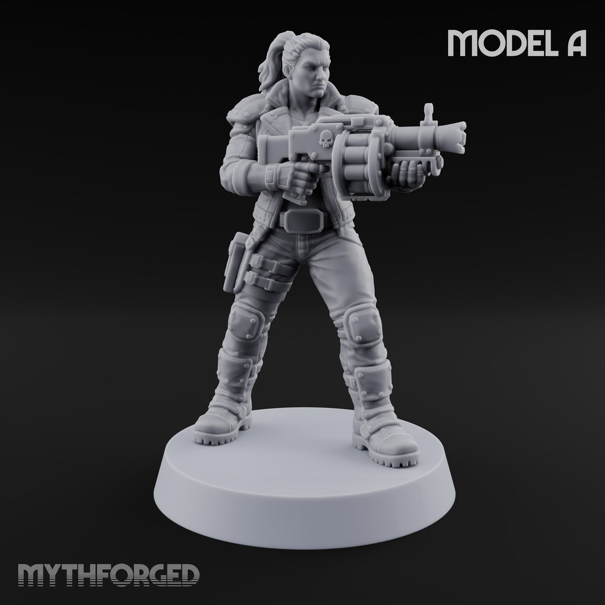 Reload Is for Later Human Heavy Gunner Raider A