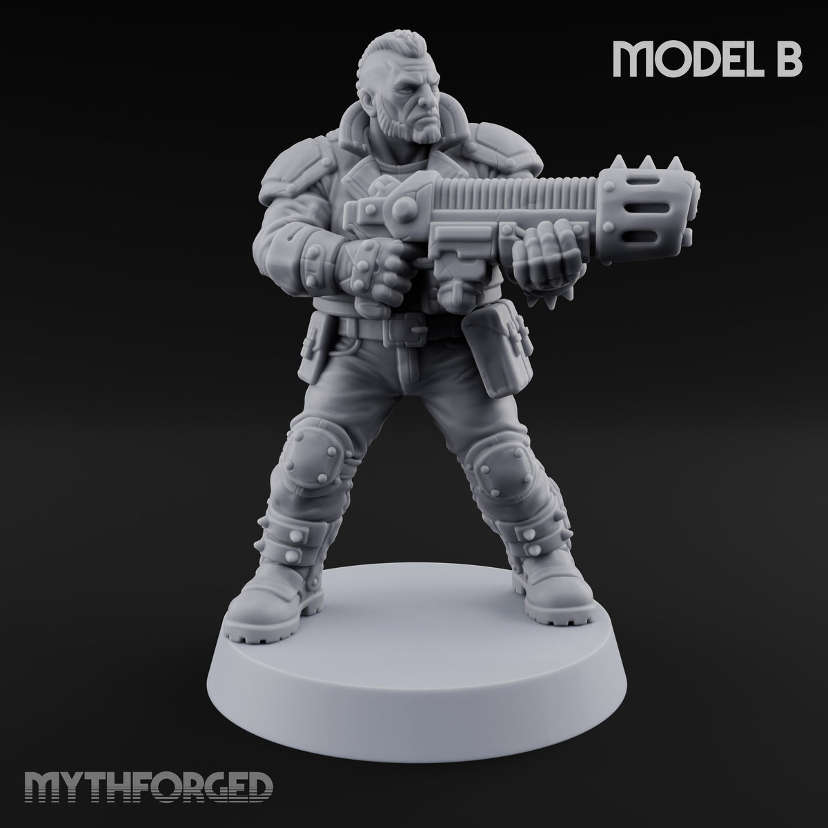 Reload Is for Later Human Heavy Gunner Raider B