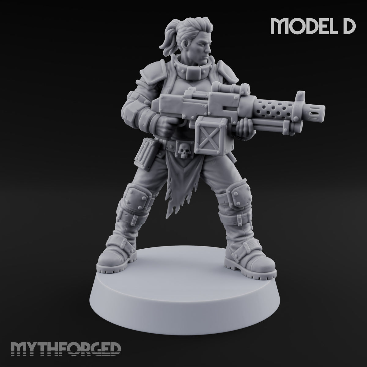 Reload Is for Later Human Heavy Gunner Raider D