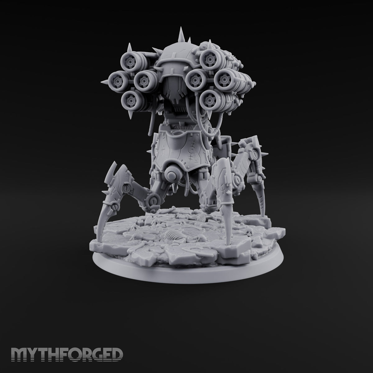 Sent to Fetch a Soul Retriever Spiked Spider-Legged Construct B