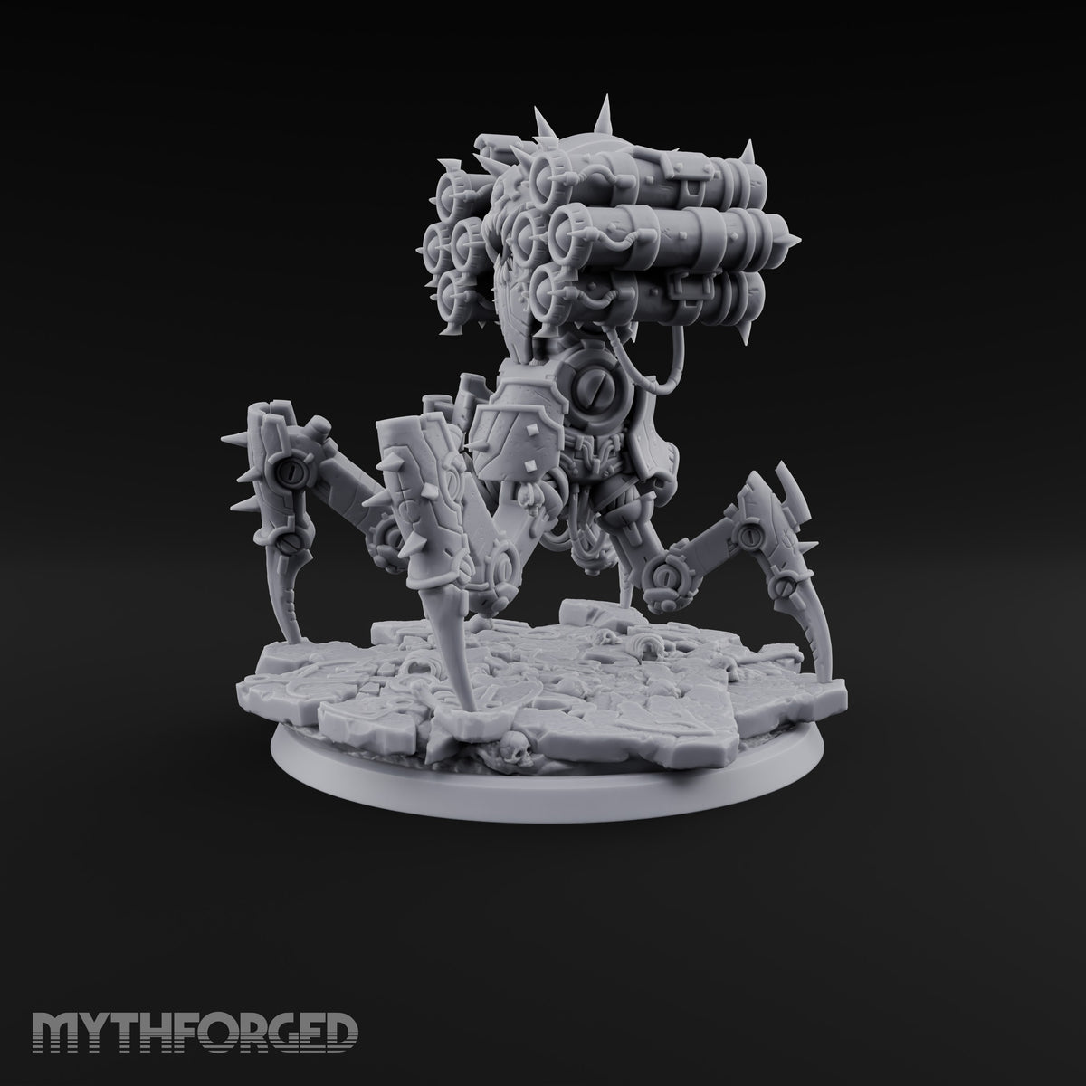 Sent to Fetch a Soul Retriever Spiked Spider-Legged Construct B