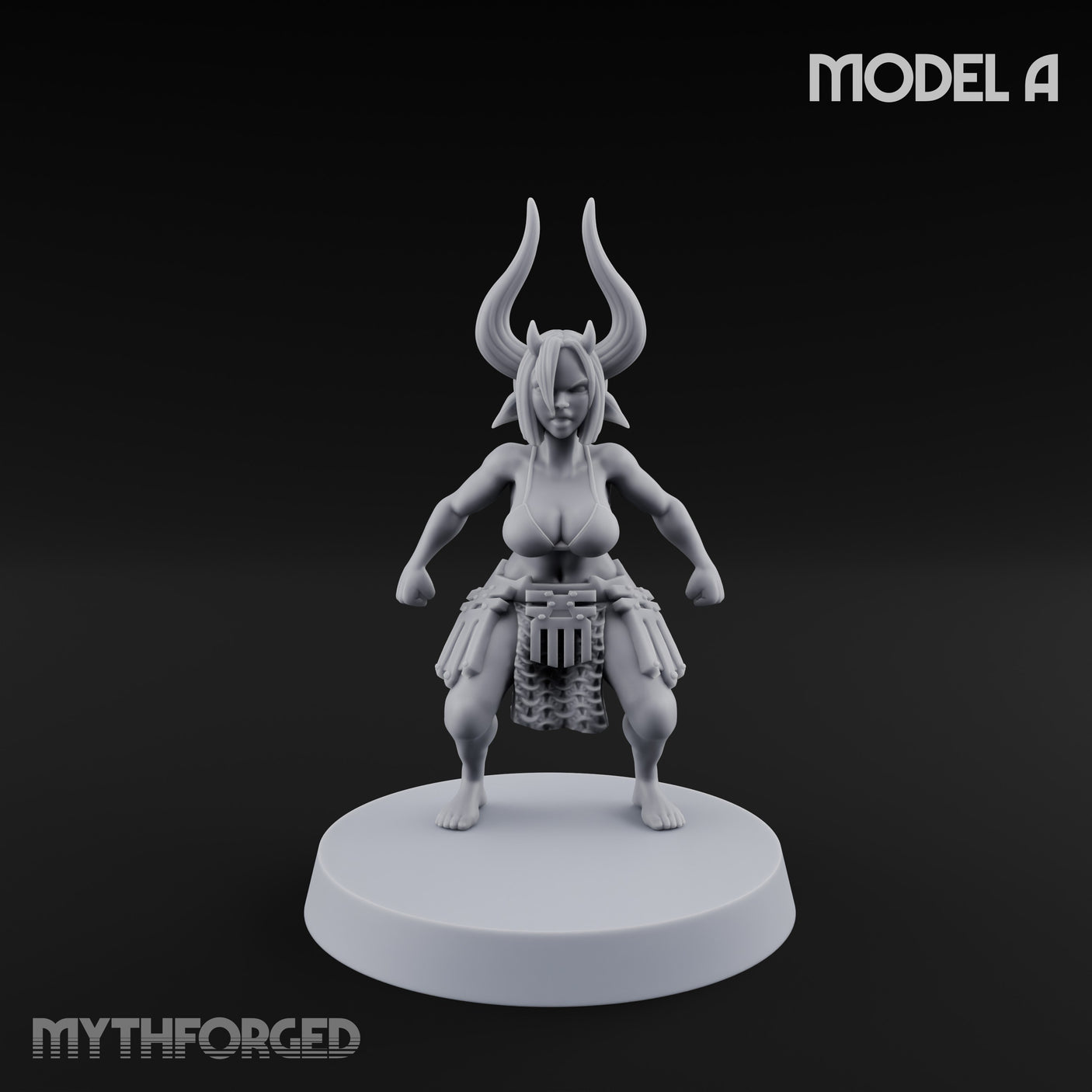 Hell Raising Demon Sorceress A Miniature for Dungeons and Dragons, Pathfinder or other TTRPGs
