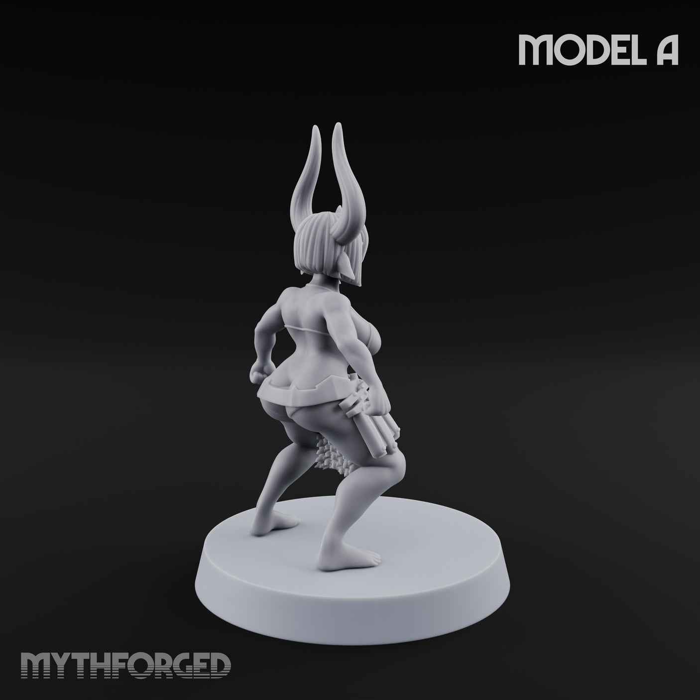 Hell Raising Demon Sorceress A Miniature for Dungeons and Dragons, Pathfinder or other TTRPGs