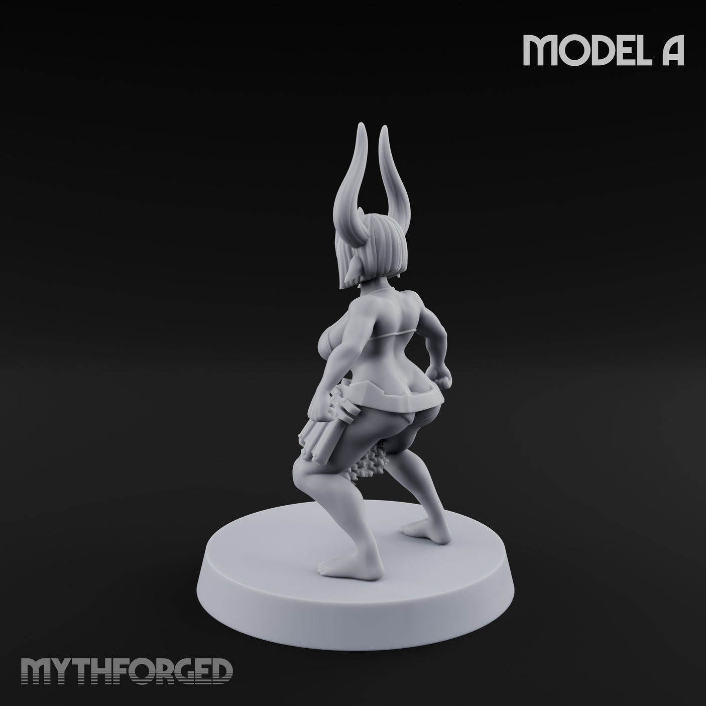 Hell Raising Demon Sorceress A Miniature for Dungeons and Dragons, Pathfinder or other TTRPGs