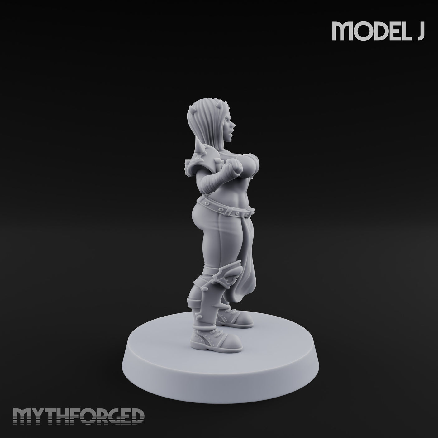 Hell Raising Demon Sorceress Fantasy Football Team Miniature for Dungeons and Dragons, Pathfinder or other TTRPGs