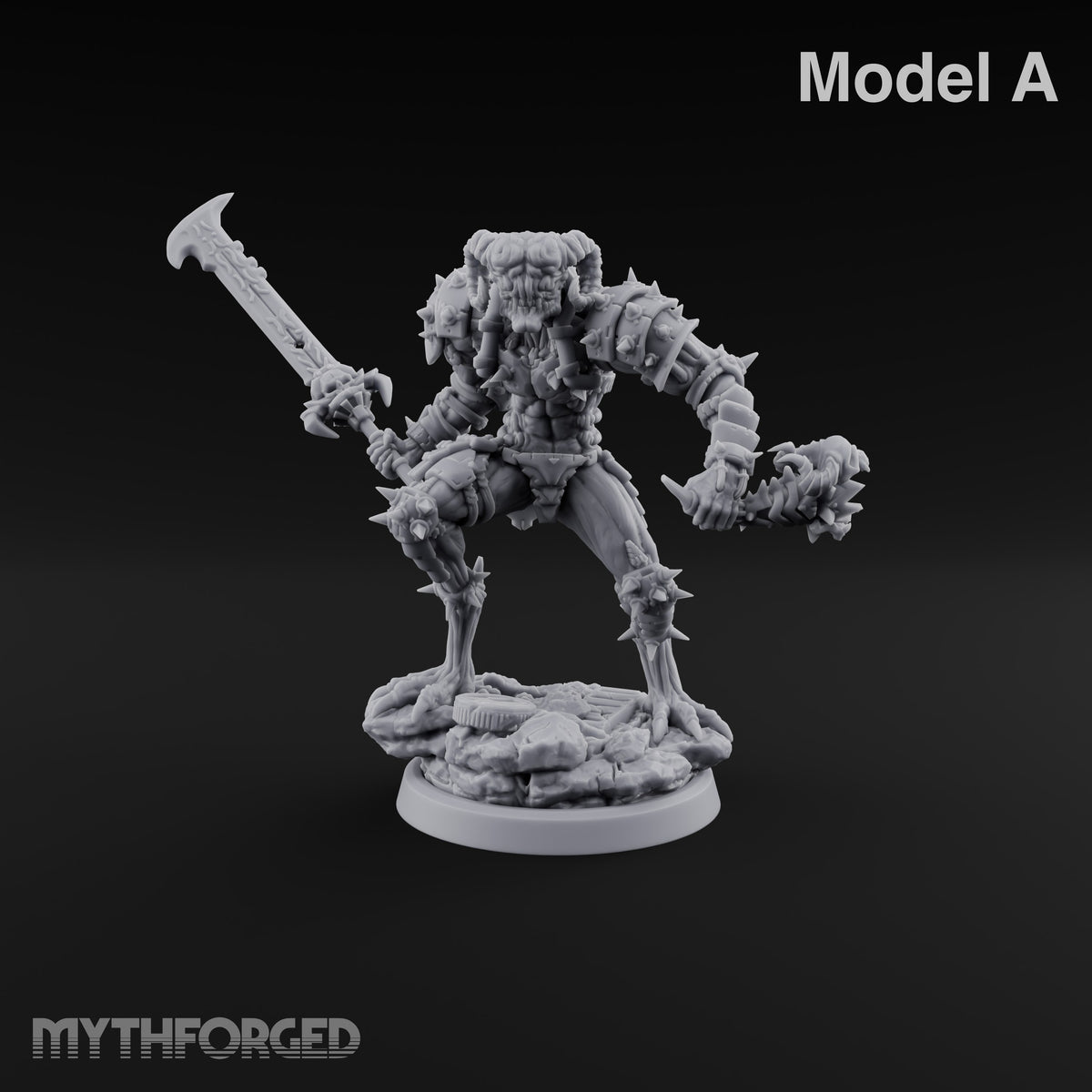Spikes Fall In, Ranks Form Up Barbed Devil Warriors — A