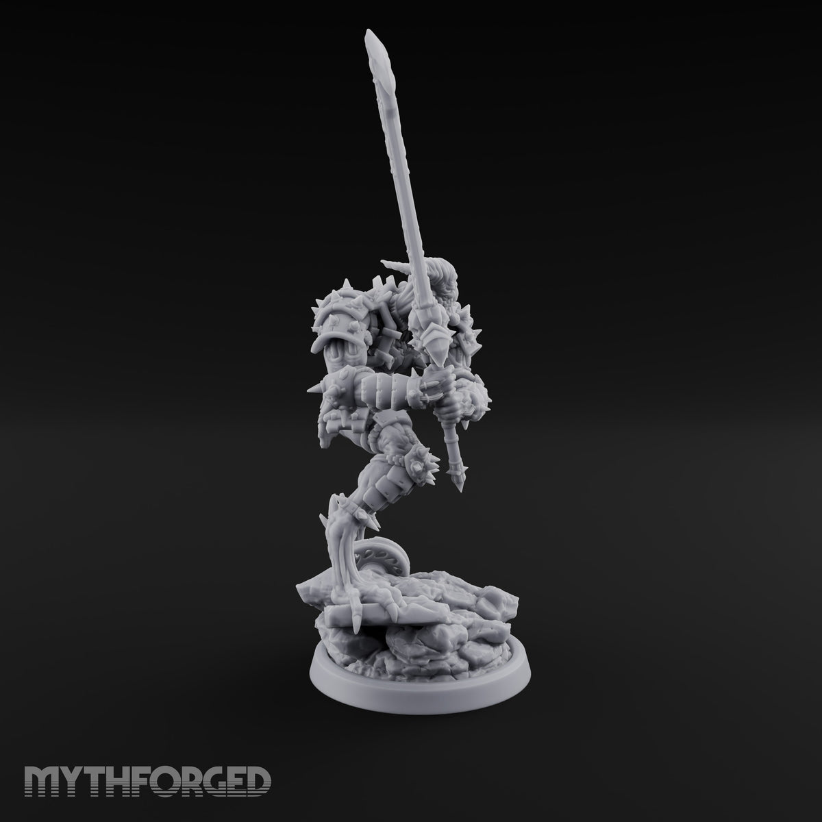Spikes Fall In, Ranks Form Up Barbed Devil Warrior B