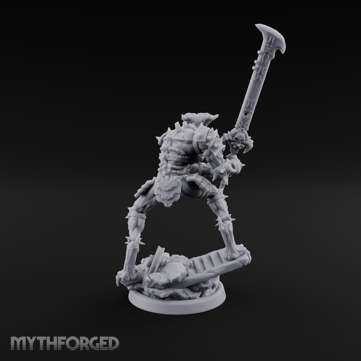 Spikes Fall In, Ranks Form Up Barbed Devil Warrior B