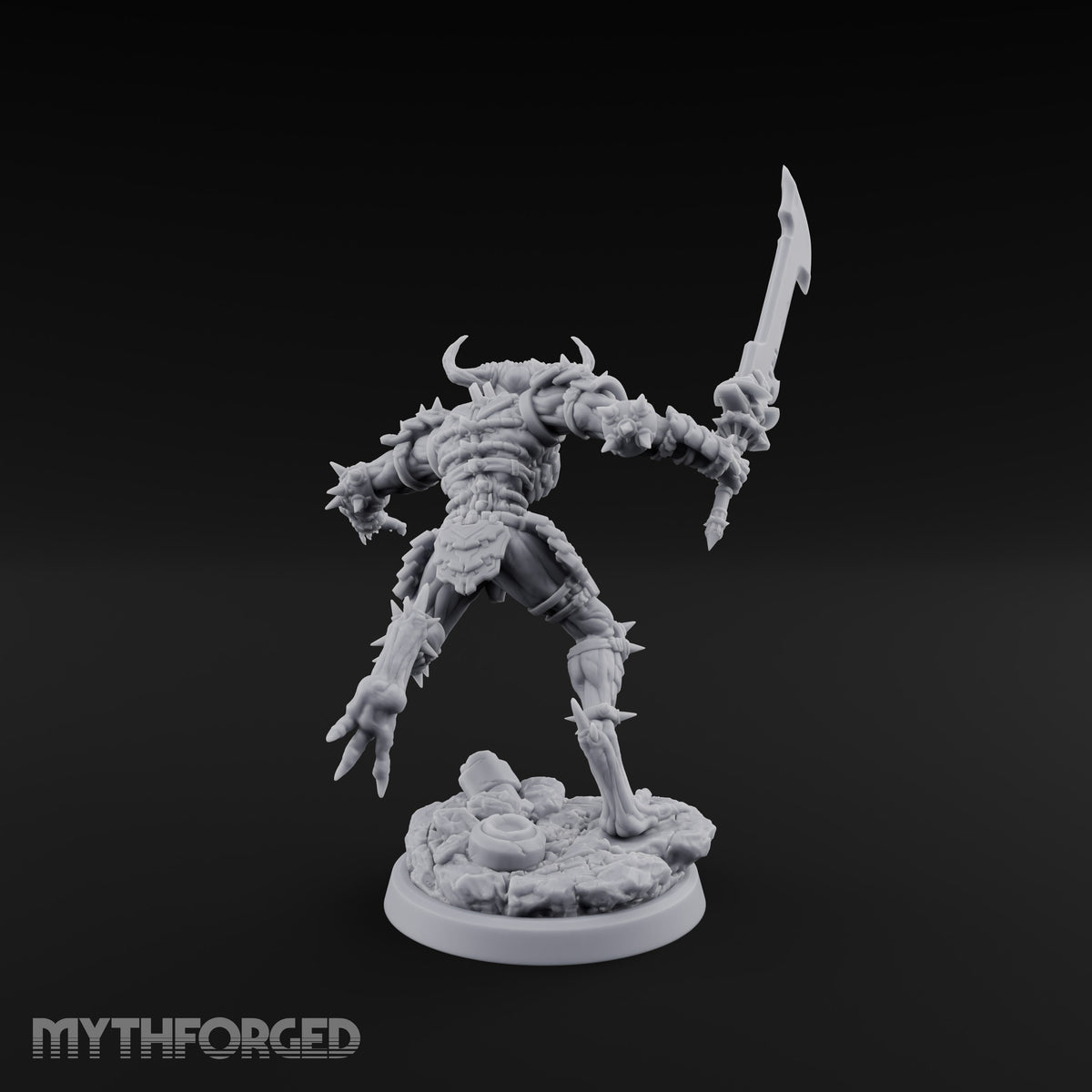 Spikes Fall In, Ranks Form Up Barbed Devil Warrior D