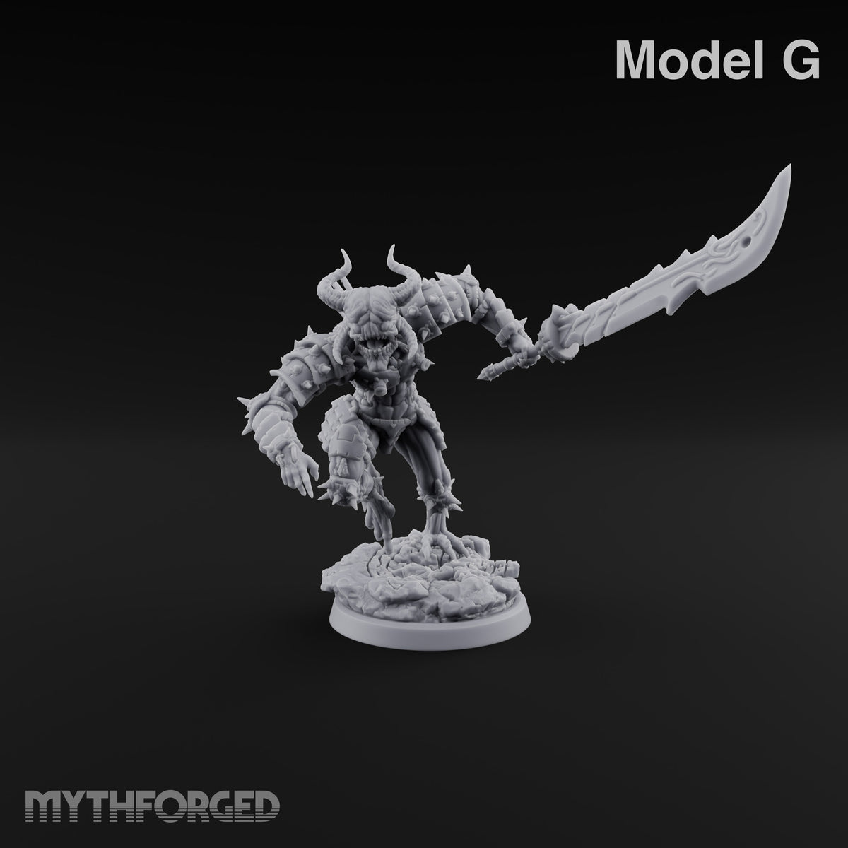 Spikes Fall In, Ranks Form Up Barbed Devil Warrior G